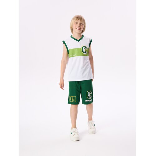 Reserved BOYS` T-SHIRT & SHORTS - bijela Cijene
