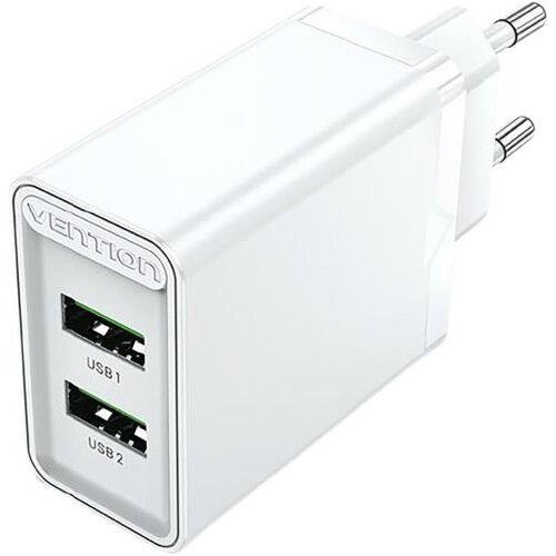 Vention Punjač 2xUSB-A 18W bijeli Cene