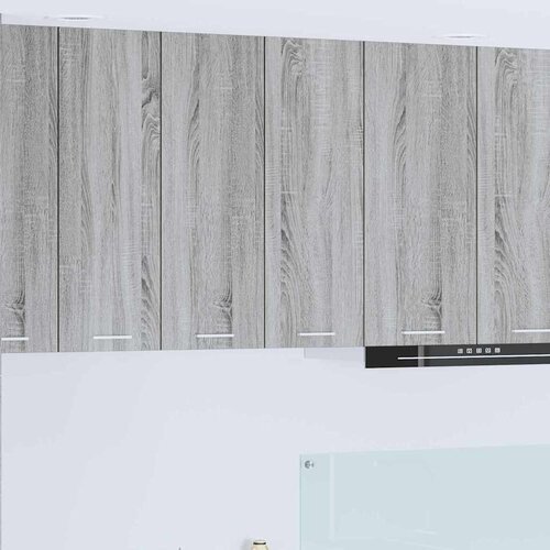Viseći ormarić Siva Sonoma 60 x 31 x 80 cm Konstruirano drvo Slike