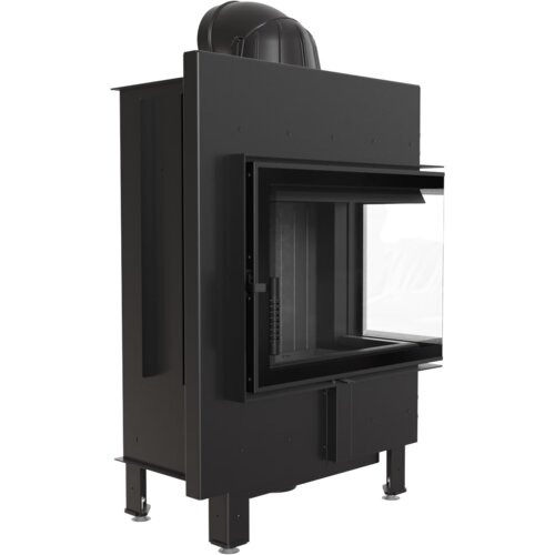 Kratki vgradni kamin LUCY/12/P/BS/BLACK Cene