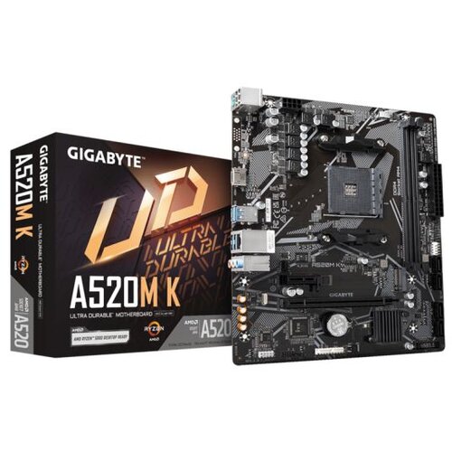 Gigabyte MB [A520M K V2 G10]AM4 2xDDR4M.2... Cijene