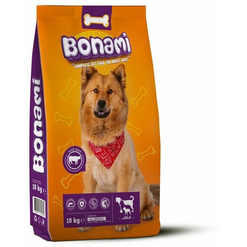 BONAMI Briketi za pse Junetina 10kg - Bonami Slike