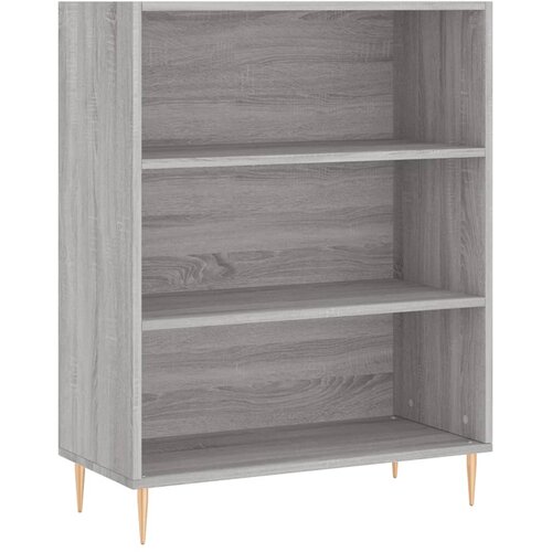  Visoka komoda siva sonome 69,5x32,5x180 cm konstruirano drvo Slike