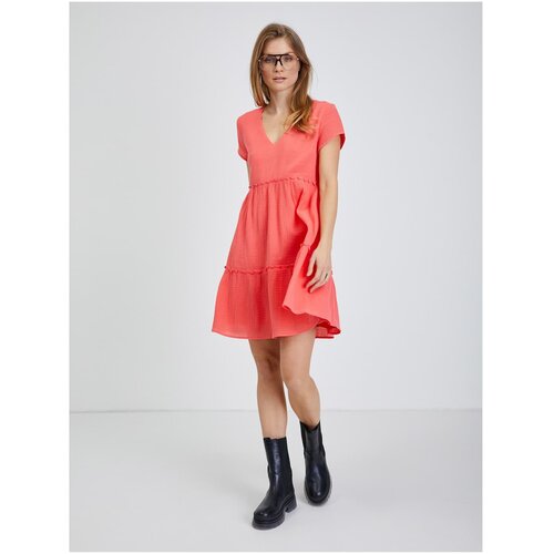 Orsay Coral basic dress - Women Cene