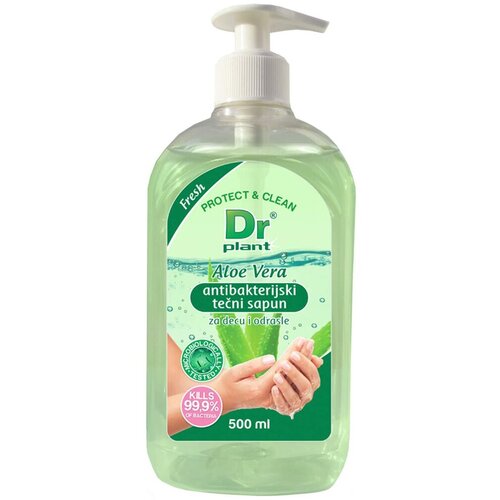  Antibakterijski tečni sapun Aloe Vera, 500 ml, Zeleni Slike