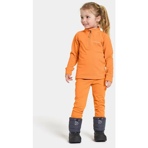 Didriksons Otroška trenirka JADIS KIDS SET oranžna barva
