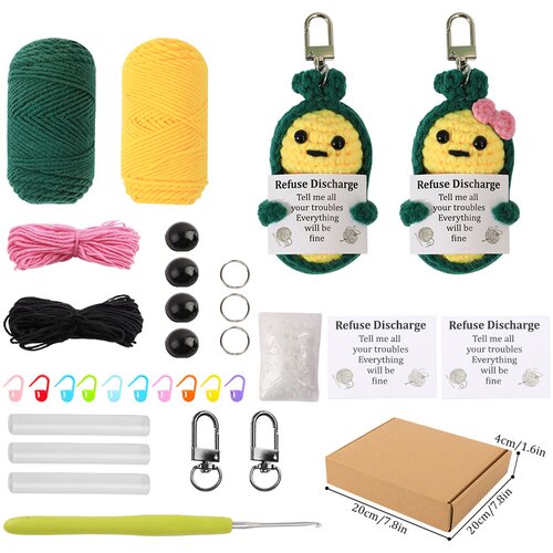 INF Komplet za kvačkanje stroka graha - Komplet za kvačkanje Amigurumi, (21956748) Cene