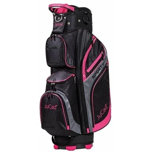 Jucad Sporty Black/Pink Golf torba