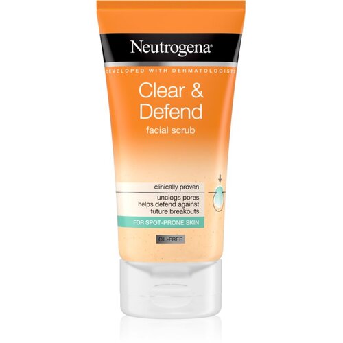 Neutrogena clear & defend facial scrub piling za lice za problematičnu kožu 150 ml Cijene