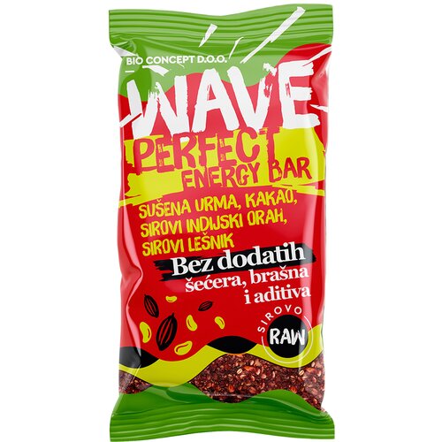Wave Perfect energy bar - sirovo Slike