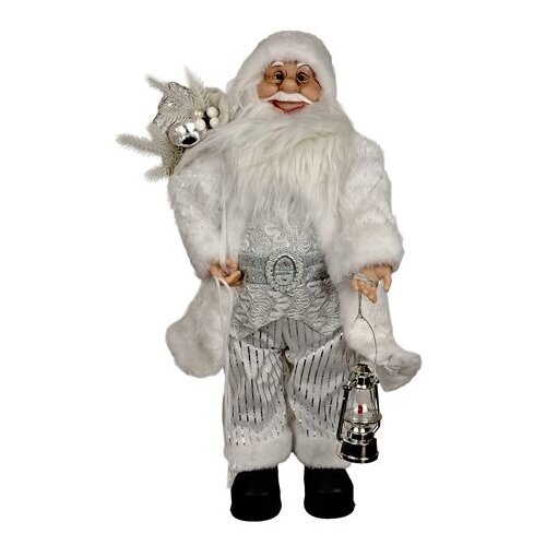 Ena Novogodi&scaron;nja figura Deda Mraz 60cm 25EN1073/ bela Cene