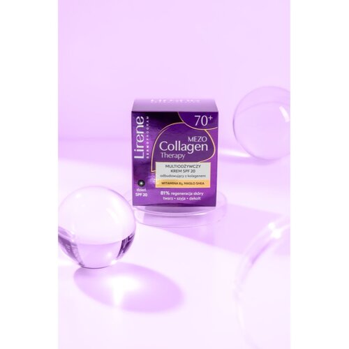 Lirene Mezo Collagen Therapy hranilna dnevna krema za zrelo kožo SPF 20 50 ml Slike