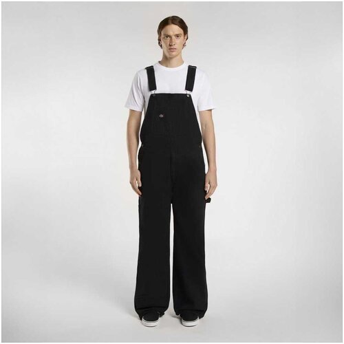 Dickies Kombinezoni Loose canvas bib Črna Slike
