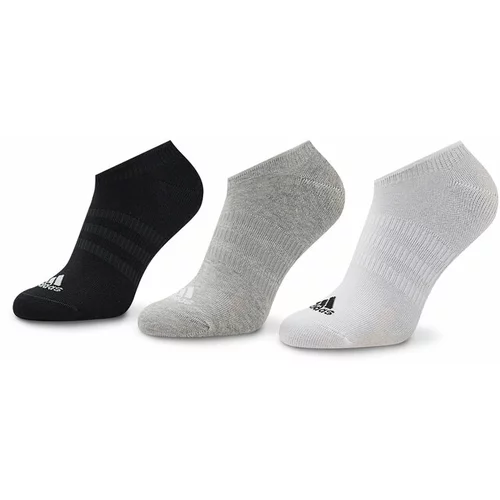 Adidas Sportske čarape svijetlosiva / siva melange / crna / bijela