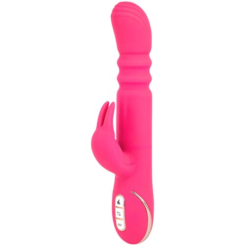 Vibe Couture Vibrator Rabbit Ablaze, 22.5cm, Roze Cene