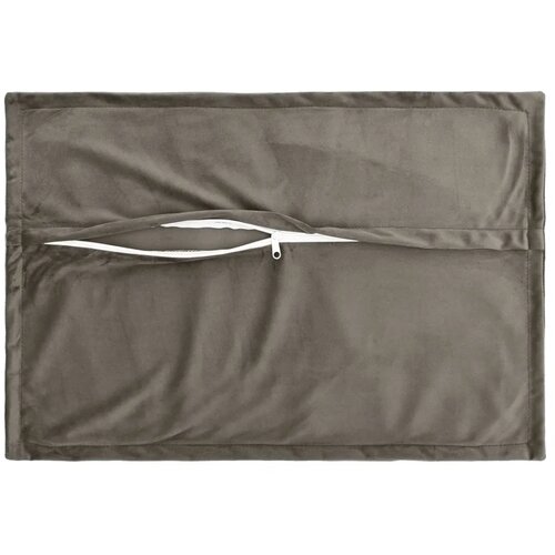  Presvlaka za jastuk 6 pcs HOUTEN Svjetlosiva 50 x 75 cm Baršun - Svjetlosiva 50 x 75 cm 6 Cene