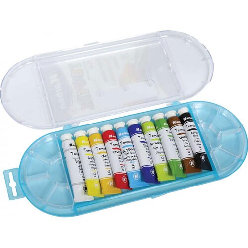 Karbon tempera barve v plastični škatlici, 12 ml Cene