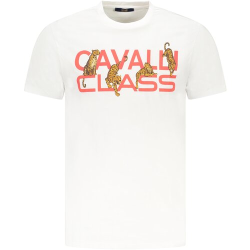 Cavalli Class SHORT SLEEVE T-SHIRT MEN WHITE Slike