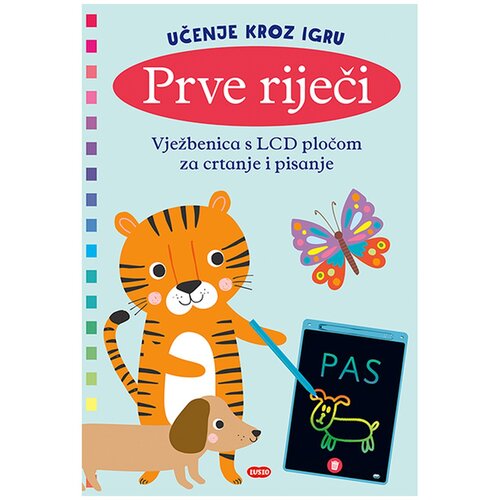 Lusio Slikovnica Vježbenica + Lcd ploča, Prve riječi Cijene