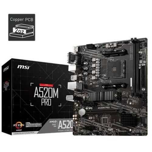 MSI A520M PRO Socket AM4 micro ATX Cijene