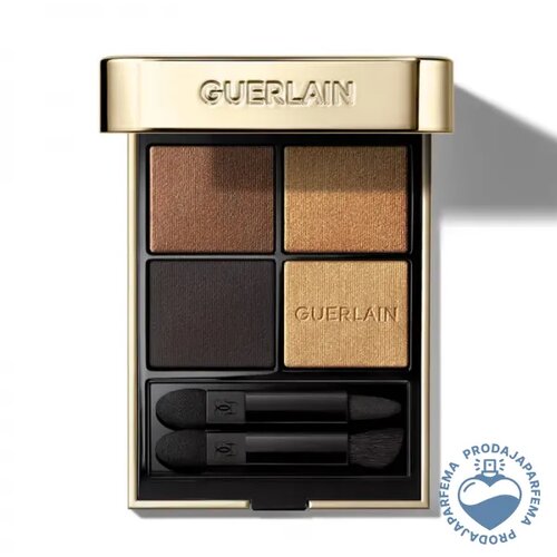 Guerlain Ombres G Eyeshadow Quad (N&amp;deg;940 Royal Jungle) 6g Slike