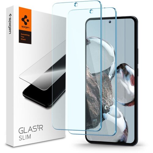 Spigen GLAS.TR SLIM KALJENO STAKLO 2-kom ZA XIAOMI 12T / 12T PRO CLEAR Cene