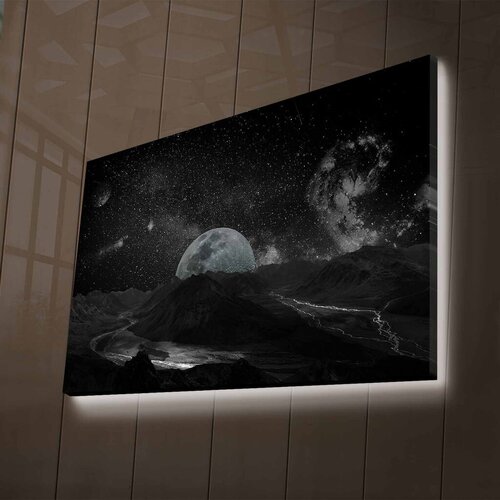 Wallity zidna led dekoracija NASA-026, 70 x 100 cm, šarena Cene