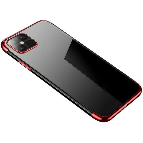  Futrola Clear Color s obojenim rubom za Apple iPhone 13 Pro Max - Crvena KP12949 Cene