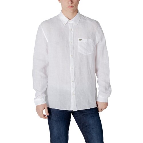 Lacoste Srajce z dolgimi rokavi CH5692-00 Bela Cene