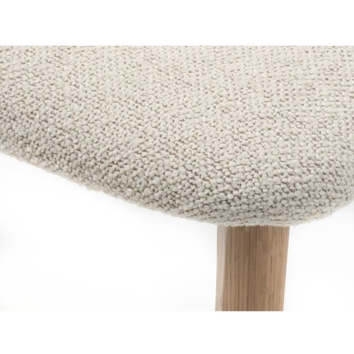 Unique Furniture Krem/u prirodnoj boji blagovaonska stolica Elim &amp;ndash; Slike