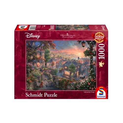Puzzle - Dama in potepuh - Thomas Kinkade, 1000 delov Cene