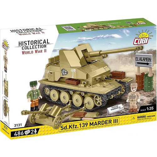Cobi Toys COBI: Sd.Kfz. 139 Marder III tank gradbeni komplet (3131) Cene