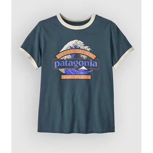 Patagonia Great Waves Ringer T-Shirt summit blue Cijene