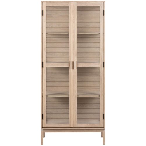 Actona Vitrina v hrastovem dekorju 80x180 cm Linley &amp;ndash; Slike