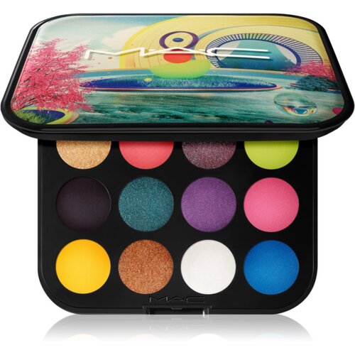 MAC Cosmetics Connect In Colour Eye Shadow Palette 12 shades paleta senčil za oči odtenek Hi-Fi Colour 12,2 g Slike