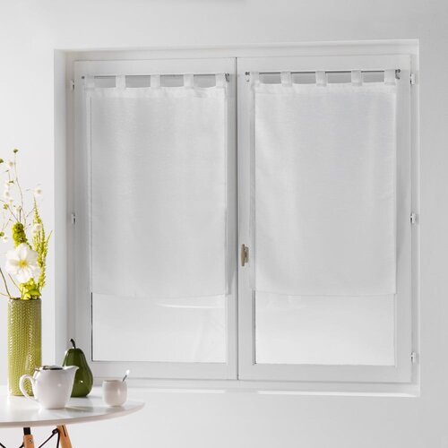 Douceur d int&amp;eacute;rieur Bele prosojne zavese v kompletu 2 ks 60x90 cm Dandy &amp;ndash; Slike