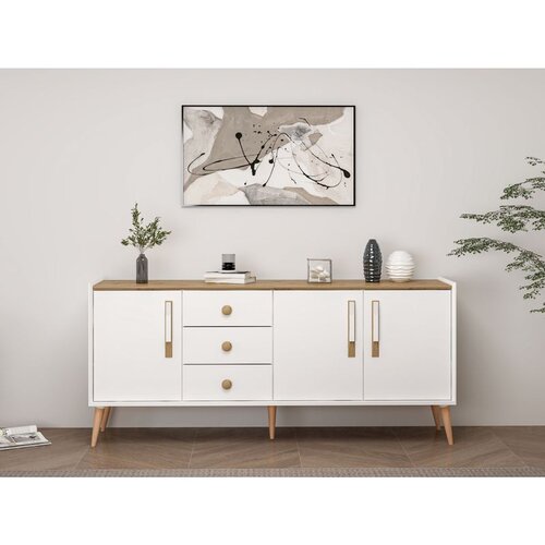 Hanah home Mitra - White White Console Cene