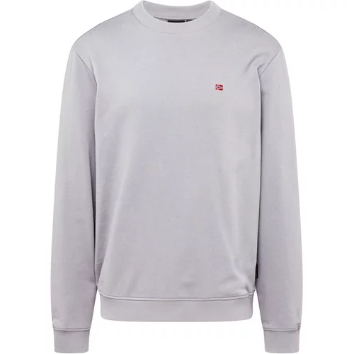 Napapijri Sweater majica 'BALIS' morsko plava / siva / crvena / bijela