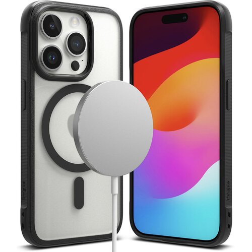Ringke Fusion Bold Magnetic MagSafe ovitek za iPhone 15 Pro Max, Matte Black Cene