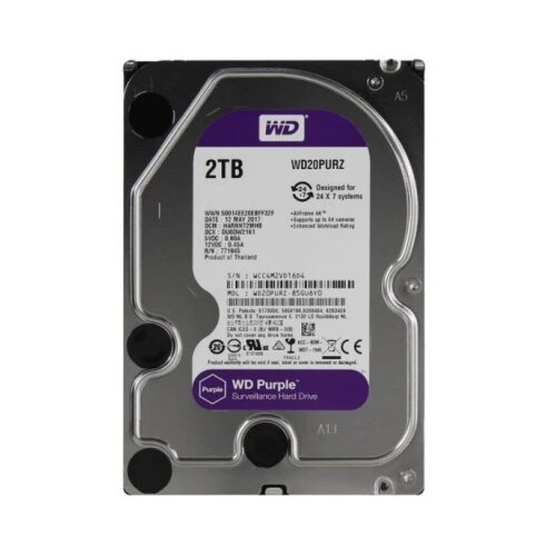 Western Digital hdd wd sata 2TB purple - purz Cene