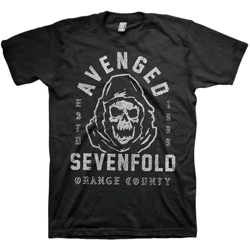 Avenged Sevenfold Majica So Grim Orange County Unisex Black L