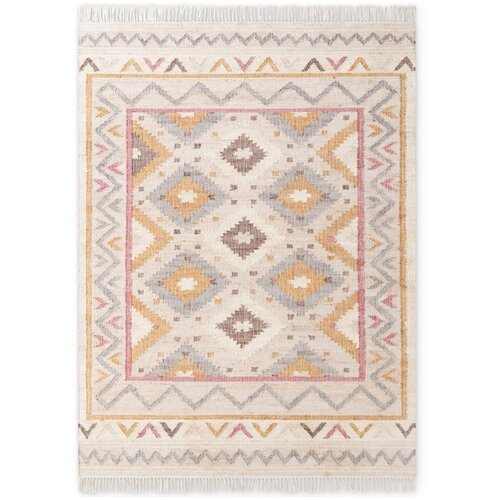 Elle Decoration Kremno bela ročno tkana preproga iz jute 120x170 cm Roya Imani &ndash; Cene