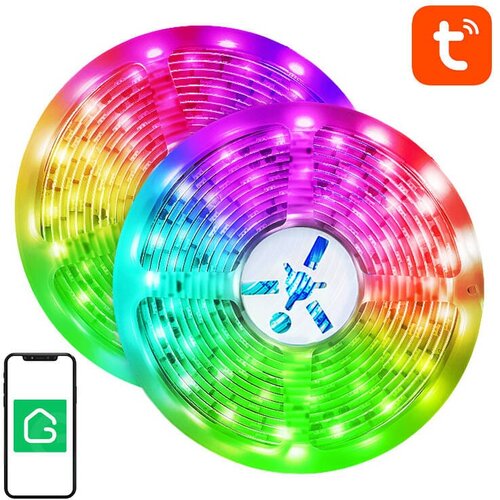  Pametni WiFi RGB LED svetlobni trak 10m Tuya Alexa Google assistant Slike