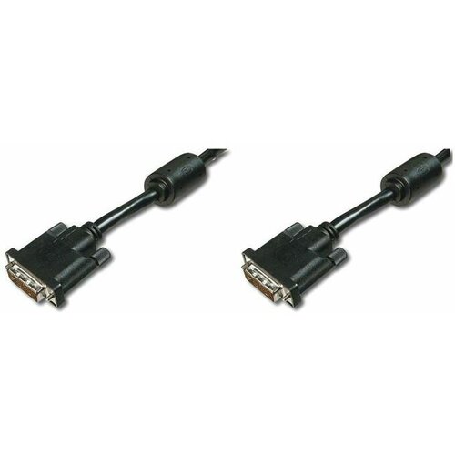 Digitus DVI Priključni kabel [1x Muški konektor DVI, 24 + 1 pol - 1x Muški konektor DVI, 24 + 1 pol] 10 m Crna Cijene