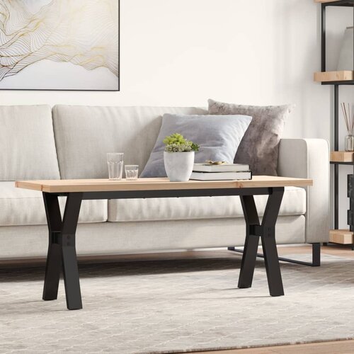  Stolić za kavu Y-oblika 110x40x45,5 cm od borovine i čelik Cene