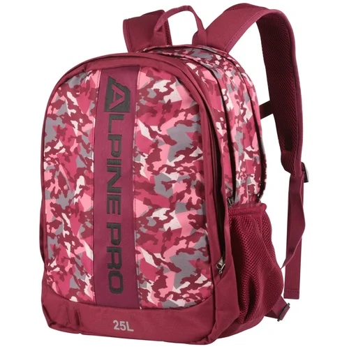 Alpine pro Children's school backpack with glowing logo 25l NERAX anemone