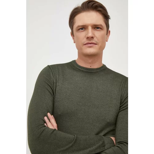 Colmar Volnen pulover moški, zelena barva