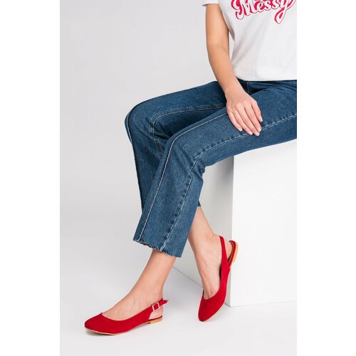 Fox Shoes Red Women's Flats Slike