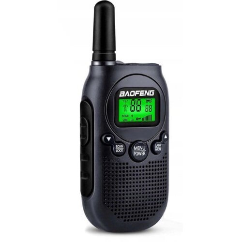 BAOFENG Walkie-Talkie BF-T6 Panda Schwarz, 2 pcs Cene