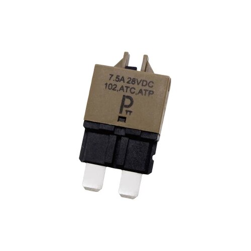  PARTS PTT Circuit Breaker Standard, type 3, Manual Reset, 7,5A C001-102-0092 automatski osigurač 7.5 A smeđa boja 1 St. Cene